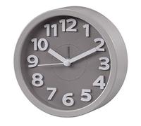 Hama Sveglia Retro' Rotonda Taupe A Basso Rumore 186324-Hama