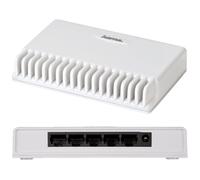 Hama Switch Di Rete A 5 Porte Hub Velocità Fast Ethernet 10/100 RJ45