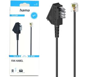 Hama Tae Cavo 6m Su con Spina Modulare 6P6C per Fax Da Modem