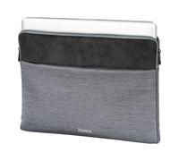 Hama Borsa per tablet e notebook fino a 15,6 pollici (custodia per tablet, laptop, notebook, tablet, MacBook, Surface fino a 15,6 pollici), grigio