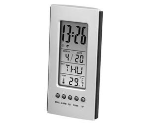 Hama Termometro LCD con orologio e calendario Hama
