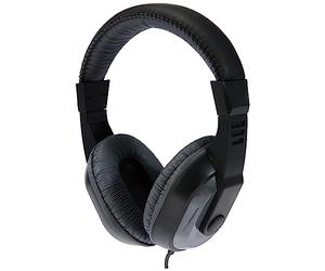 Hama Thomson HED2006BK/AN Black Supraaural Head-band headphone - Headphones (Supraaural, Head-band, Wired, 20 - 20000 Hz, 1.2 m, Black)