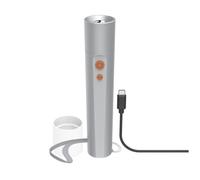 Hama | Torcia LED in alluminio 350 lumen, ricaricabile USB, 4 modalità + SOS, resistente, per campeggio, emergenza e officina