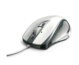 Hama Torino Mouse Ergonomica 6 Tasti Ottica USB Bianca Daumen tasti