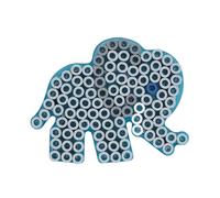 HAMA - Transparent Elephant Plate - for Ironing Beads - Maxi Size - Craft Hobbie