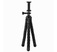 Hama Flessibile Treppiedi Per Smartphone E Go Pro, 26 CM, Nero 4613