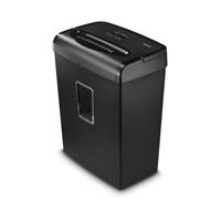 Hama Trituratore Carta Distruggitrice Distruggitrice Documenti Carte Graffe, 8 Fogli A4 a Volta, Sicurezza/Off Auto, LED Overload Overheat, Funzione Indietro, Cestino 20L, Sicurezza P5 T5 E4, Nero