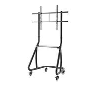 Hama Supporto per TV con ruote, altezza regolabile fino a 100 pollici, nero