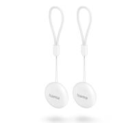 Hama | Trova il mio dispositivo (2 pezzi, per Android, App, Bluetooth, Finder chiavi, Key Finder) Bianco