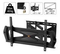 Hama TV Supporto-parete Orientabile 65 " 70 " 75 " 77 " 80 " Zoll Wand-Halter
