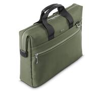 Hama Ultimate - Borsa per laptop da 34-36 cm (13,3-14,1"), imbottita, impermeabile, elegante, con scomparto per tablet da 11 pollici, molti scomparti, tracolla, tracolla trolley, verde, Verde