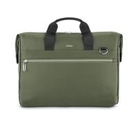 Hama Ultimate - Borsa per laptop da 40 a 41 cm, imbottita, impermeabile, elegante, con scomparto per tablet da 11", molti scomparti, tracolla, tracolla trolley, colore: verde, Verde