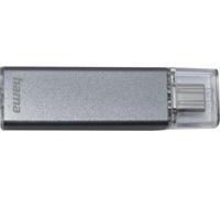 Hama Chiavetta USB da 256 GB (USB 3.1, memoria dati con velocità di trasferimento dati 90 MB/s e tappo di chiusura, per Windows/MacBook), colore: Antracite