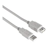 Hama USB-2.0 Cavo di Prolunga 2,5m Cavo Dati per PC Tastiera Cuffia