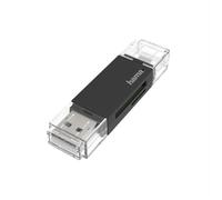 Hama Lettore USB 2.0, SD/Micro SD, OTG Hama