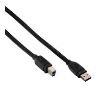 Hama USB 3.0 Cavo Alta Velocità Collegamento Usb-A Usb-B Spina PC Hub HDD
