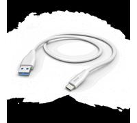 Hama USB-A to USB-C Quick Charging Cable, USB 2.0, 1.5 Metre, White NEW