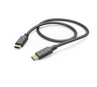 Hama USB-C to USB-C Charging Cable 1.5m Black 1.5 m black