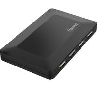 Hub USB 2.0 Hama - 4 porte, colore: Nero