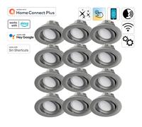 Hama WiFi LED Faretto Da Soffitto 5W 32W, Incasso, Controllo Voce