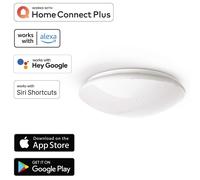 Hama Wifi LED Plafoniera 18W 100W Dimmerabile WLAN Rotondo App-Steuerung [EEK: F]