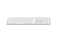 HAMA - WK-550 tastiera Casa /ufficio RF senza fili + Bluetooth QWERTZ Tedesco Grigio, Bianco - SPEDIZIONE GRATUITA