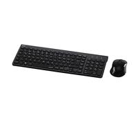 Hama Wireless keyboard with mouse set wireless (quiet computer keyboard with fla