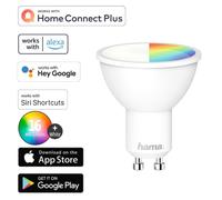 Hama WLAN Lampada LED GU10 5W 40W RGB Lampadina Colorata App-Steuerung per Alexa [EEK: 5,5 W]