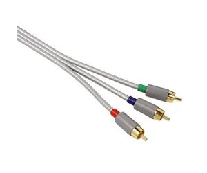Hama Yuv RGB Component-Kabel Oro 3x Spinotto Rca Cavo Coassiale HD TV