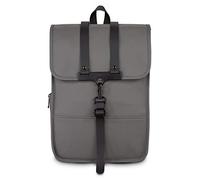 Hama Zaino per computer portatile da 15,6 pollici, 40 cm (borsa per laptop per uomo e donna, zaino leggero in materiale impermeabile, tasca con scomparto per tablet, tracolla regolabile, trolley), grigio