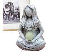 HAMAGI Decorazione della dea della Luna,Statua Artistica della Madre Terra Creativa | Ornamenti della dea della Luna in Resina per la Festa della Mamma per Giardino di Figurine Decorative Creative