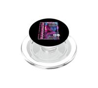 Hamamatsu City 80s Synthwave E-Girl Giappone Hamamatsu PopSockets PopGrip per MagSafe