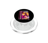 Hamamatsu City 80s Synthwave Shaolin Giappone Hamamatsu PopSockets PopGrip per MagSafe