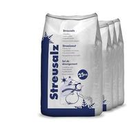 Hamann - Sale antigelo, 100 kg (4 x 25 kg), effetto a lungo termine su ghiaccio e neve