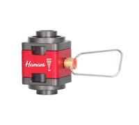 Hamans ADAPTER-815 - Adattatore di ricarica per bombole di gas con finestre visibili, dispositivo di trasferimento del carburante per zaino in spalla, valvola di gonfiaggio portatile per esterni,