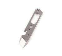 Hamans Barra di leva in titanio EDC con apribottiglie, chiave multiuso con foro per cordino per il trasporto quotidiano