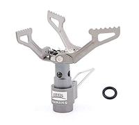 Hamans BRS-3000T Titanio Stufa a Gas da Campeggio Backpacking Ultraleggera da 25g con 1 o-Ring di riserva Extra