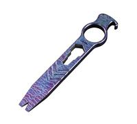 Hamans Titanio EDC Leva Bar Apribottiglie Crowbar Chiave Cacciavite Dimensioni Compatte EDC Multi Tool