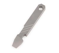 Hamans Titanio EDC Pry Bar Bottle Opener Multi Tool Mini Crowbar Multifunzionale Portatile EDC Strumento