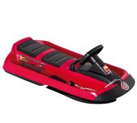 Hamax 505520 - Slittino Snow Fire, a Due posti, Colore: Rosso/Nero