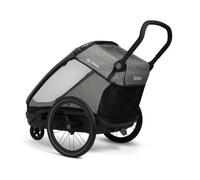 Hamax Rimorchio Per Bicicletta Outback Next Double Green Black
