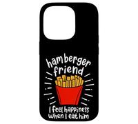 Hamberger Friend I Feel Happiness When I eat A Him - Custodia per iPhone 14 Pro