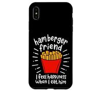 Hamberger Friend I Feel Happiness When I eat A Him - Custodia per iPhone XS Max