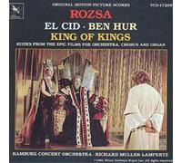 Hamburg Concert Rozsa: EL CID/BEN HUR/KING OF KINGS; ORIGINAL MOTION PICTU (CD)