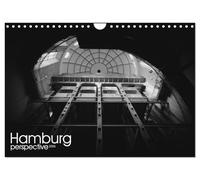 Hamburg perspective 2026 (Wandkalender 2026 DIN A4 quer), CALVENDO Monatskalender: Schwarzweiß Kalender Hamburg City