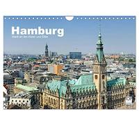 Hamburg Stadt an der Alster und Elbe (Wandkalender 2026 DIN A4 quer), CALVENDO Monatskalender: Ein Jahr Hamburg. 13 faszinierende Aufnahmen der Hansestadt an den Flüssen Alster und Elbe