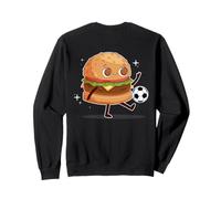 Hamburger Calcio Hamburger & Formaggio ART SUL RETRO Felpa