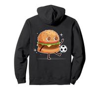 Hamburger Calcio Hamburger & Formaggio ART SUL RETRO Felpa con Cappuccio