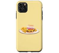 Hamburger e patatine fritte alla American Diner Custodia per iPhone 11 Pro Max