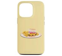 Hamburger e patatine fritte alla American Diner Custodia per iPhone 13 Pro